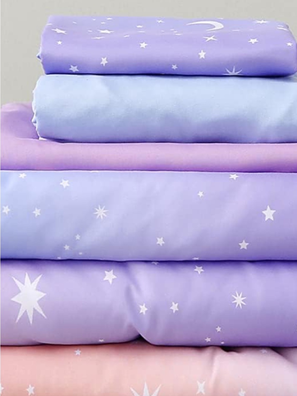 Pink Star Pattern Bedding Set - Picture 4 of 5